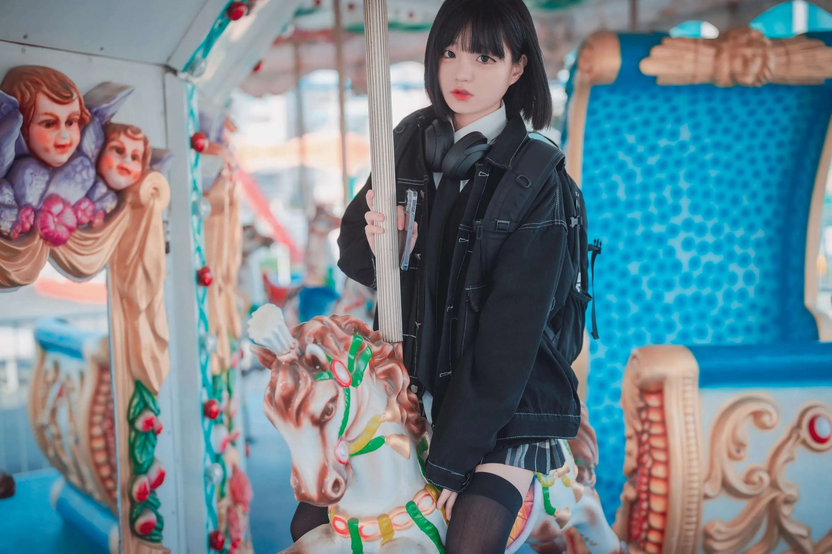 Jenny 정제니 – NO.57 [DJAWA] Theme Park Girl [162P]插图8
